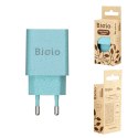 Bioio ładowarka sieciowa 1x USB 2,4A niebieski