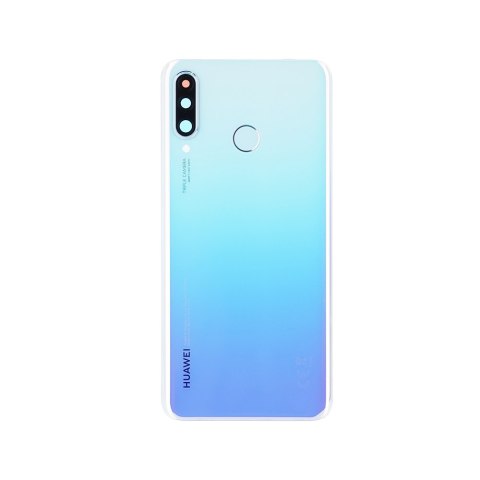 Klapka baterii Huawei P30 Lite / P30 Lite New Edition 48Mpix 02352VBH 02353NXQ 02354EPS jasno niebieski oryginał