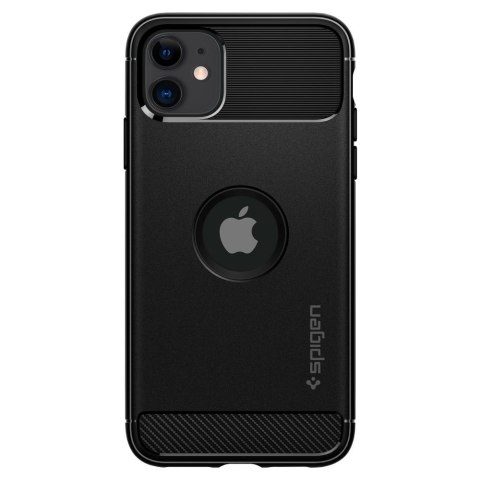 Spigen nakładka Rugged Armor do iPhone 11 matt czarna