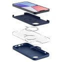 Spigen nakładka Silicone Fit Mag Magsafe do iPhone 14 Pro 6,1" granatowa