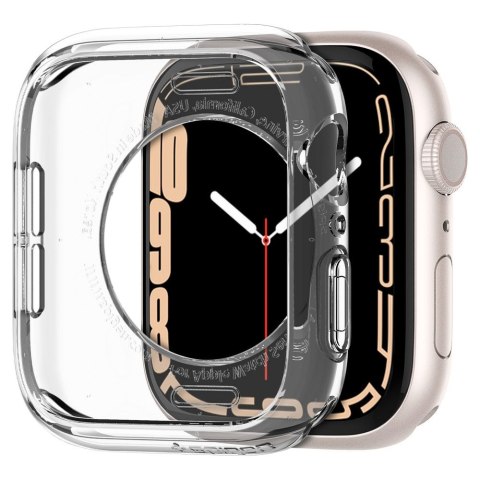 Spigen etui Liquid Crystal do Apple Watch 4 / 5 / 6 / 7 / SE (40 / 41 mm) crystal clear