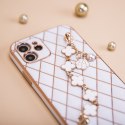 Nakładka Glamour do iPhone 13 Pro 6,1" biała