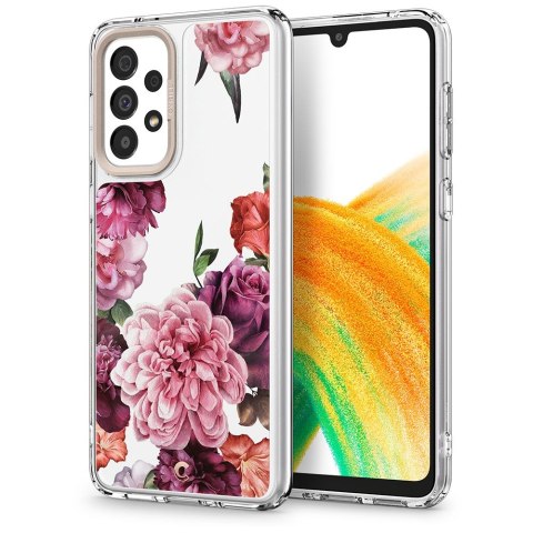 Spigen nakładka Cyrill Cecile do Samsung Galaxy A33 5G rose floral