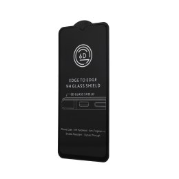 Szkło hartowane 6D do iPhone 6 / 6s czarna ramka