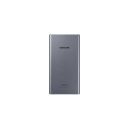 Samsung power bank EB-P3300 10000 mAh dark gray 25W (USB-A, USB-C)