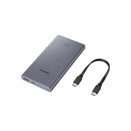 Samsung power bank EB-P3300 10000 mAh dark gray 25W (USB-A, USB-C)