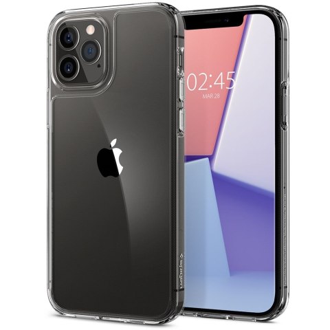 Spigen nakładka Quartz Hybrid do iPhone 12 Pro Max transparentna