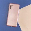 Nakładka Metallic do iPhone 13 Mini 5,4" różowa