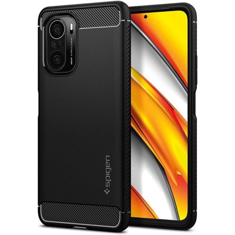 Spigen nakładka Rugged Armor do Xiaomi POCO F3 / Mi 11i matte czarna