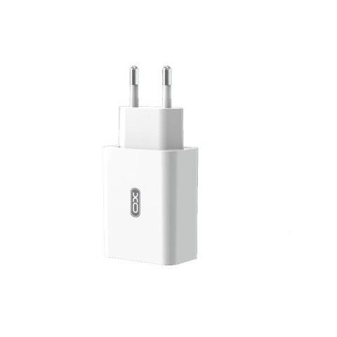 XO ładowarka sieciowa L36 QC 3.0 18W 1x USB biała + kabel USB-C