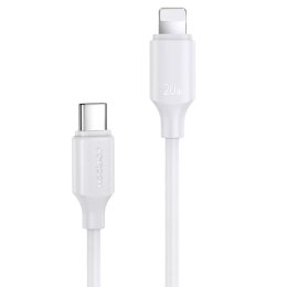 Joyroom kabel USB-C - Lightning 480Mb/s 20W 0,25m biały (S-CL020A9)