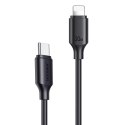 Joyroom kabel USB-C - Lightning 480Mb/s 20W 0,25m černý (S-CL020A9)