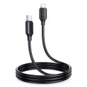 Joyroom kabel USB-C - Lightning 480Mb/s 20W 1m czarny (S-CL020A9)