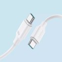 Joyroom kabel USB-C - USB-C 480Mb/s 60W 1m bílý (S-CC060A9)