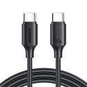 Joyroom kabel USB-C - USB-C 480Mb/s 60W 1m černý (S-CC060A9)