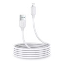 Joyroom nabíjecí / datový kabel USB - Lightning 2,4A 2m bílý (S-UL012A9)