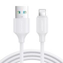 Joyroom nabíjecí / datový kabel USB - Lightning 2,4A 2m bílý (S-UL012A9)