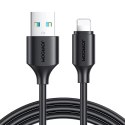 Joyroom nabíjecí / datový kabel USB - Lightning 2,4A 2m černý (S-UL012A9)