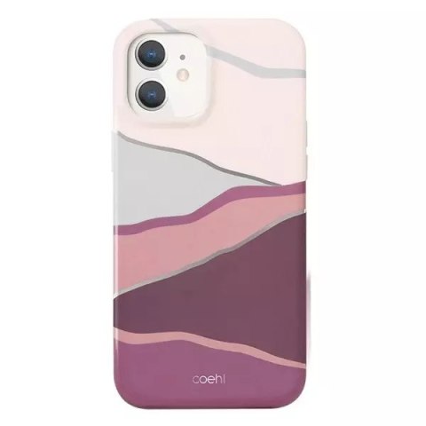 UNIQ pouzdro Coehl Ciel pro iPhone 12 mini 5,4" růžová/sunset pink