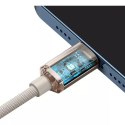 Baseus Crystal Shine Series kabel USB Typ C - Lightning szybkie ładowanie Power Delivery 20W 2m różowy (CAJY001404)