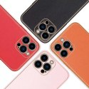 Coque élégante Dux Ducis Yolo en TPU souple et cuir PU pour iPhone 13 Pro Max rouge