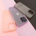 Housse Kingxbar Plain Series pour iPhone 13 Pro Max housse en silicone violet