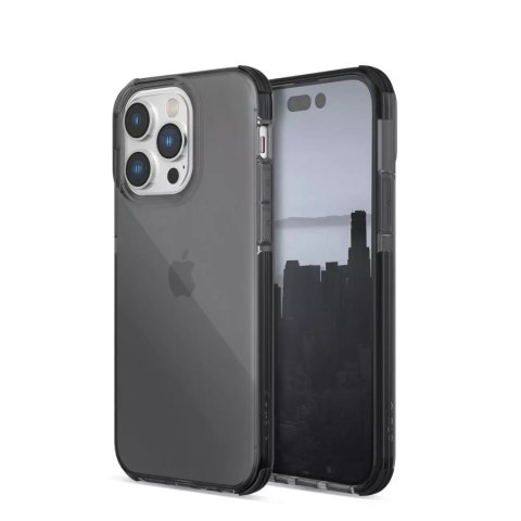 Raptic Clear Case iPhone 14 Pro Max coque blindée noir