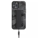 Etui UNIQ Heldro do iPhone 12 Pro Max 6,7" czarny moro/charcoal camo Antimicrobial