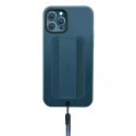 Etui UNIQ Heldro do iPhone 12 Pro Max 6,7" niebieski/blue Antimicrobial