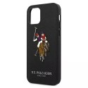 Etui na telefon US Polo USHCP12LPUGFLBK do Apple iPhone 12 Pro Max czarny/black Polo Embroidery Collection