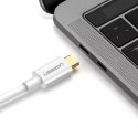 Jednokierunkowy kabel UGREEN przejściówka z USB Typ C do Display Port 4K 1,5m biały (MM139)