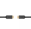 Jednokierunkowy kabel UGREEN z DisplayPort na HDMI 4K 30 Hz 32 AWG 2 m czarny (DP101 10202)