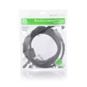 Jednokierunkowy kabel UGREEN z DisplayPort na HDMI 4K 30 Hz 32 AWG 2 m czarny (DP101 10202)