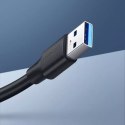 Kabel UGREEN przewód przedłużacz przejściówka USB 3.0 (żeński) - USB 3.0 (męski) 2 m czarny (US129 10373)