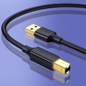 Kabel USB Typ B UGREEN o drukarki (męski) - USB 2.0 (męski) 480 Mbps 1 m czarny (US135 20846)