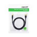 Kabel USB Typ B UGREEN o drukarki (męski) - USB 2.0 (męski) 480 Mbps 1 m czarny (US135 20846)