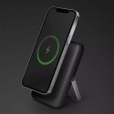 UNIQ Powerbank Hoveo 5000mAh USB-C 20W PD Fast charge Wireless Magnetic szary/charcoal grey