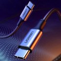 Ugreen kabel przewód USB Typ C - USB Typ C Power Delivery 100W Quick Charge FCP 5A 3m szary (90120 US316)