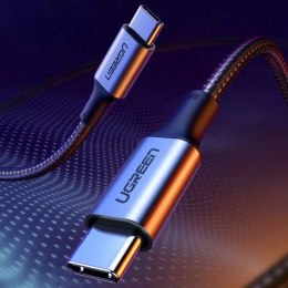 Ugreen kabel przewód USB Typ C - USB Typ C Power Delivery 100W Quick Charge FCP 5A 3m szary (90120 US316)