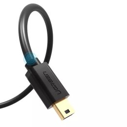Ugreen kabel przewód USB - mini USB 480 Mbps 1,5 m czarny (US132 10385)