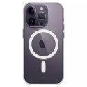 Etui Apple MPU73ZM/A do iPhone 14 Pro Max 6,7" MagSafe Silicone Case przezroczysty/transparent