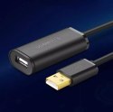 Kabel UGREEN aktywny przedłużacz USB 2.0 480 Mbps 5 m czarny (US121 10319)