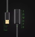 Kabel UGREEN aktywny przedłużacz USB 2.0 480 Mbps 5 m czarny (US121 10319)