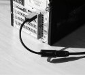 Przejściówka UGREEN kabel przewód z DisplayPort (męski) na HDMI (żeński) (jednokierunkowy) 1080P 60Hz 12bit czarny (40362)