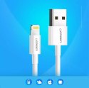 Ugreen kabel przewód USB - Lightning MFI 2m 2,4A biały (20730)