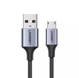 Ugreen kabel przewód USB - micro USB 0,5m szary (60145)