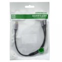 Adapter UGREEN do słuchawek z USB Typ C na 2x 3,5 mm mini jack czarny (CM445)