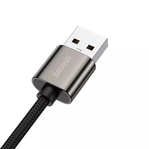 Baseus Legendary kątowy kabel przewód dla graczy USB - USB Typ C 66W 1m czarny (CATCS-B01)