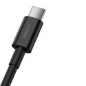 Baseus Superior kabel USB - USB Typ C 66 W (11 V / 6 A) Huawei SuperCharge SCP 1 m czarny (CATYS-01)
