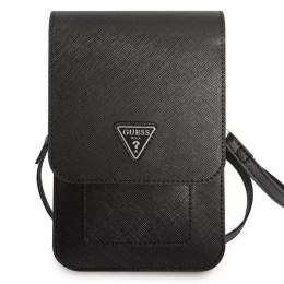 Guess Torebka GUWBSATMBK czarny/black Saffiano Triangle